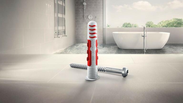 fischer DuoSeal – Der abdichtende Dübel für dein Badezimmer