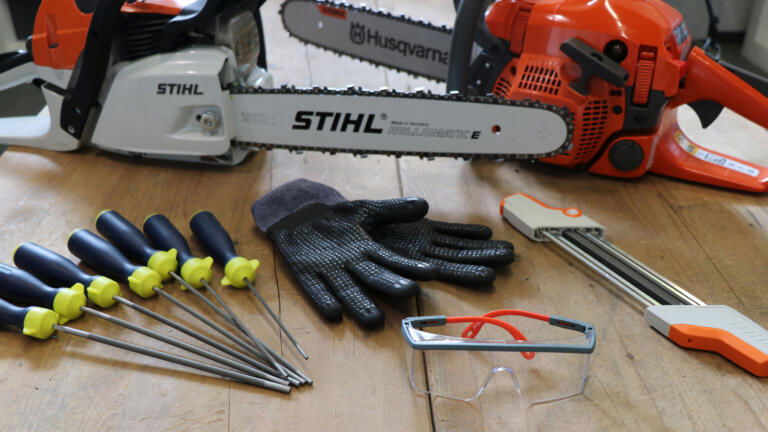 Kettensäge richtig schärfen – darauf musst du achten
