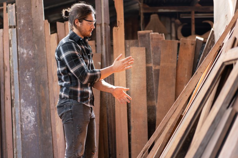 Reinigung und Pflege für Handwerkerhände