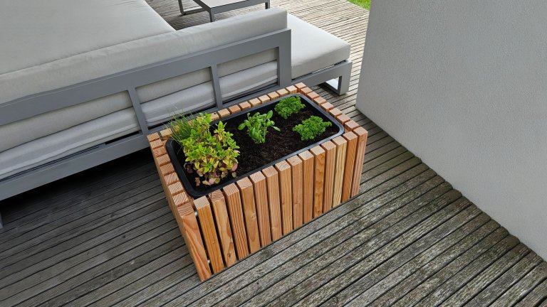 DIY: Kräuterkiste selber bauen für Balkon und Terrasse